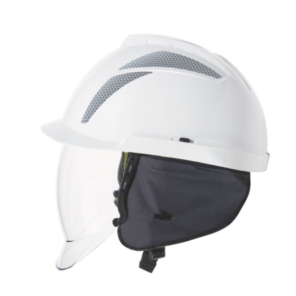 V-Gard 950 Casco Para Electricista, Sin Ventilación, Con Pantalla Facial Integrada Contra Arco Eléctrico - Image 4