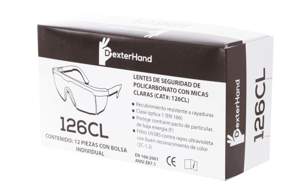 Lentes Con Mica Clara 126Cl - Image 2